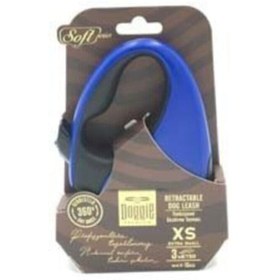 Resim Doggie Otomatik Uzatma Tasması Soft Seri Royalmavi 12kg/3Mt 
