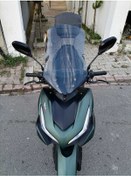 Resim Motocam Rks Arome 125 Siperlik Ön Cam 2023 2024 Model 54cm Açıkfüme Renkli 4mm 