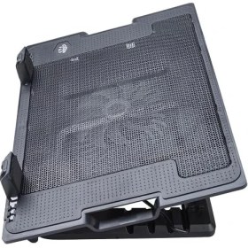 Resim Storemax Ergostand Laptop Soğutucu Stand | 5 Kademeli Açılı Ergonomik Tasarım | 140MM Sessiz Fan | 2 Port USB Hub | 9-17” Notebook Uyumlu 