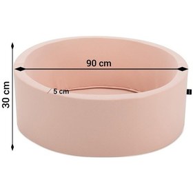 Resim 85x30 Cm Sünger Top Havuzu Pembe 
