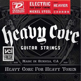 Resim Jim Dunlop DHCN1150 Heavy Core Elektro Gitar Teli (11-50) 