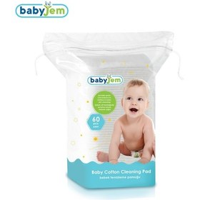 Resim Babyjem Bebek Temizleme Pamuğu 60'lı 