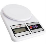 Resim teknotrust Lcd Dijital Hassas Mutfak Terazisi, Beyaz, Hafif ve Kullanışlı Tartı 