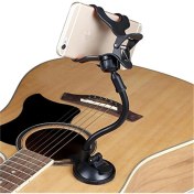 Resim GongtuShop Stil 1 Stil Gitar Kafa Klip Cep Telefonu Tutucu Canlı Yayın Braketi Standı Tripod Klip Kafa iPhone 11 x Desteği Masaüstü Müzik Tutacağı (Yurt Dışından) 