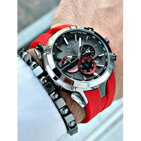 Resim Bentini Slikon Kayışlı Fonksiyonlu Erkek Kol Saati 