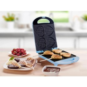Resim Saplı Kalp Waffle'lar Için Waffle Makinesi 