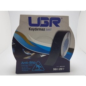 Resim Ugr Kaydırmaz Bant Siyah 25 Metre 50 Mm 