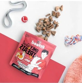Resim Çiğ Tavuk Yürek Ödül Maması, Freeze-dried, 40g 0.75 LT - 2.5 LT - 12 KG 