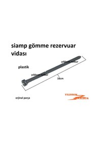 Resim Siamp Gömme Rezervuar Buton Vidası Düğme Basma Vidası Sabitleme 