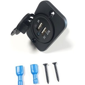 Resim Carub Çakmak Soketi Usb Yüzeye Monte BR1700810 