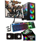 Resim J-Tech Innovare i5-3470 16 GB 256 GB SSD 19" Free Dos Masaüstü Oyuncu Bilgisayarı 