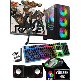 Resim J-Tech Innovare i5-3470 16 GB 256 GB SSD 19" Free Dos Masaüstü Oyuncu Bilgisayarı 