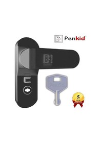 Resim 5 Adet Penkid Pvc Pencere Çocuk Emniyet Kilidi Anahtarlı Siyah 