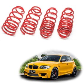 Resim Bmw 1 Serisi E87 spor yay helezon 30mm\u002F30mm 2004-2011 Coil-ex 