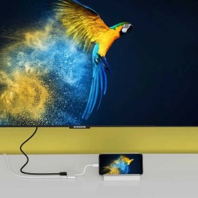 Resim Go-Des Go Des GD-7565 Lightning HDMI Tv ve Şarj Dönüştürücü Adaptör 1080P Full Hd 