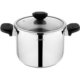 Resim Schafer Pratikmatik 4 Parça Düdüklü Tencere Seti 4+6,5 L-siyah/gri Gri 