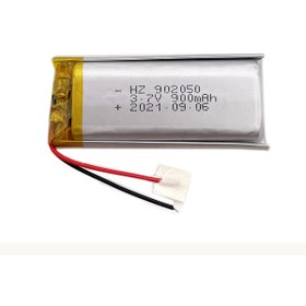 Resim Sertec 20x50mm Lipo Pil 900mah 50x20mm Lipo Batarya 2x5cm Polimer Pil 5x2cm Polimer Batarya 9mm Kalınlık 