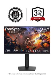 Resim Rampage Tıtan Tt25f400f Fhd Fast Ips 400hz 0.5ms 25" Flat Oyuncu Monitör 