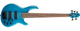 Resim Cort C5 DELUXE CBL 5 Telli Aktif Bas Gitar - Şeker Mavisi (Profesyonel) | Poplar Gövde, Markbass MB-1 EQ Elektronik Sistemi ve Modern Ergonomik Sap 