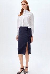 Resim SLIM-FIT KALEM ETEK LACİVERT - 38 / Lacivert 