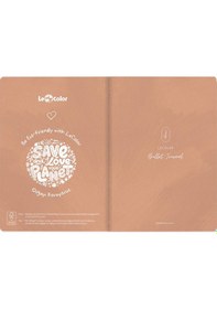 Resim 17x24 Keten Noktalı Bullet Journal Defter Kelebek 