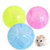 Resim 1 sessiz renkli hamster koşu topu, 3.9 inç sessiz dönen mini plastik oyuncak, dayanıklı ve sağlam, çoklu renk seçenekleri, evcil hayvan spor aksesuarları, interaktif oyunlar, yumuşak malzeme 