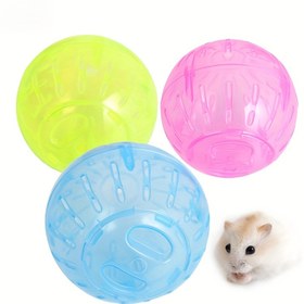 Resim 1 sessiz renkli hamster koşu topu, 3.9 inç sessiz dönen mini plastik oyuncak, dayanıklı ve sağlam, çoklu renk seçenekleri, evcil hayvan spor aksesuarları, interaktif oyunlar, yumuşak malzeme 