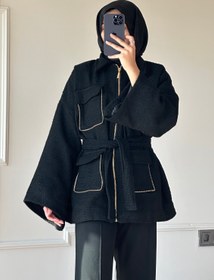 Resim Siyah Premium Tasarım Kaban 