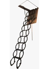 Resim Aytürk Makaslı 70x70 CM Katlanır Çatı Merdiveni 