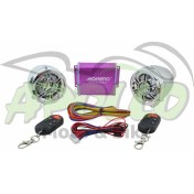 Resim Apollo Motosiklet Alarm + Mp3 Müzik Seti [m - R] Krom 