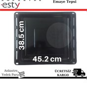 Resim Silverline Uyumlu Esty Ankastre Fırın Emaye Tepsi 45.2 X 38.5 - 424605047 
