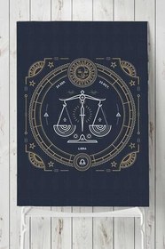 Resim Postermanya (pster19843) Terazi Burcu Tasarım Poster 90 x 130 