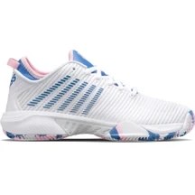 Resim K-Swiss Hypercourt Supreme Hb Kadın Tenis Ayakkabısı Düz Kauçuk Tabanlı Renkli Sentetik Deri 
