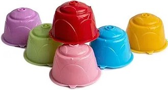 Resim LIFKOME 2 Takım Tekrar Kullanılabilir Kahve Filtre Makinesi Kaşığı Ve Fırçası 