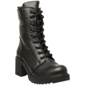 Resim Mammamia D25kb-1705 Günlük Topuklu Siyah Kadın Bot Siyah 