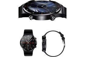 Resim İsmiyle Al Amoled Ekran Metal Deri Silikon Kordonlu Uyku ve Sağlık Takibi 