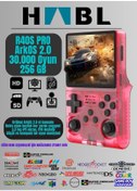 Resim Retro Arcade R40S Pro Arkos 2.0 +30.000 Oyunlu El Konsolu 256 GB 