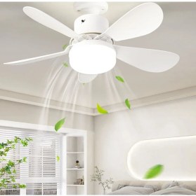 Resim Cata E27 Duy Uyumlu 30W Led Aydınlatmalı 5 Pervaneli Tavan Vantilatörü - Pratik ve Şık Serinletici 
