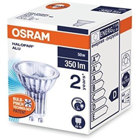 Resim Osram Halopar 16 Alu 230V Gu10 Duy Halojen Ampul 