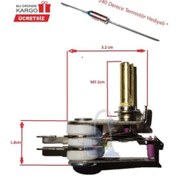 Resim Karaca Tost Makinesi Termostat Mil Uzunluğu 2 Cm 10 Amper (470515140) Uyumlu 