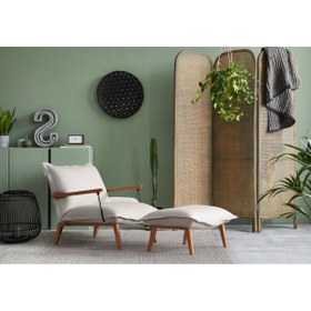 Resim GreenCorner ORZO Yataklı Puflu Berjer 