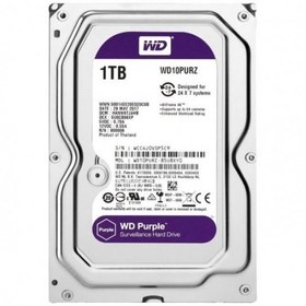 Resim WD Purple 3.5 1TB 7200Rpm 64Mb Sata 3 6Gb/s 7/24 WD10PURZ .Kapasite :1TB.Arabirim : Sata 3.RPM Sınıfı : 7200 RPM.Önbellek : 64MB.Uyumlu Ürün : Güvenlik Kamera...