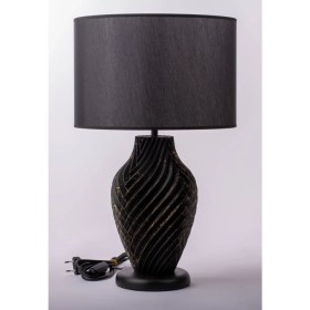 Resim Maral Tasarım Mermer Desenli Abajür MT-D101M-B 