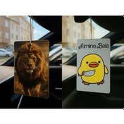 Resim Aslan Ve Kimine Bela Kimine Fena - İkili Oto Kokusu - Dekoratif Araç Kokusu Ve Aksesuarı 