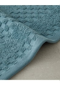 Resim English Home Border Check Pamuk El Havlusu 30x40 Cm Petrol Petrol 