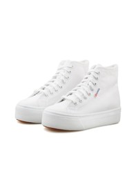 Resim Superga 2708 Hi Top Kadın Günlük Ayakkabı S41273W-901-SP Beyaz 