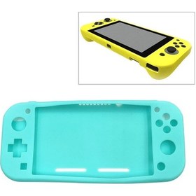 Resim Nintendo Switch Lite / Mini İçin Oyun Konsolu Silikon Tam Kapsamlı Koruyucu Kılıf Yeşil 