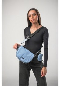 Resim Ççs 18130 Kadın Çapraz Askılı Çanta Mavi 