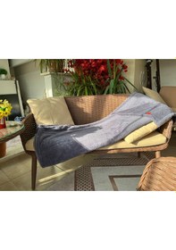 Resim Wellsoft Tek Kişilik Battaniye 150x200 Antrasit 