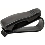 Resim Fochsia Siyah Güneşlik Tutucu Gözlük Evrak Kalem Koyma Multifonksiyonlu Araç Aksesuarı 